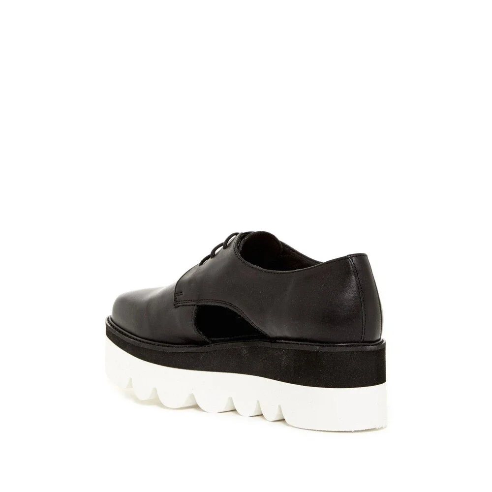 NWOB Shellys London Charlie Leather Platform Loafer